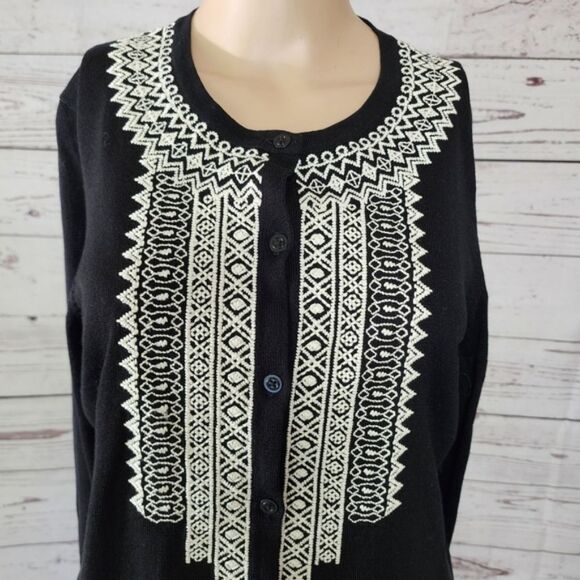 Classiques Entier Black Long Sleeve Sweater Small NWT - Picture 3 of 5